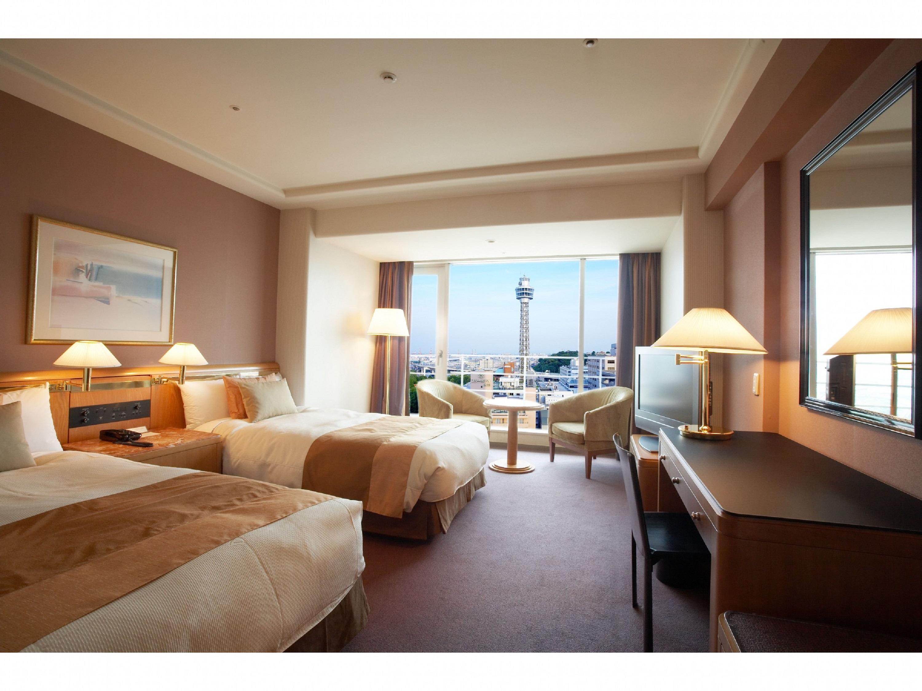 Hotel New Grand Йокогама Экстерьер фото Deluxe Twin