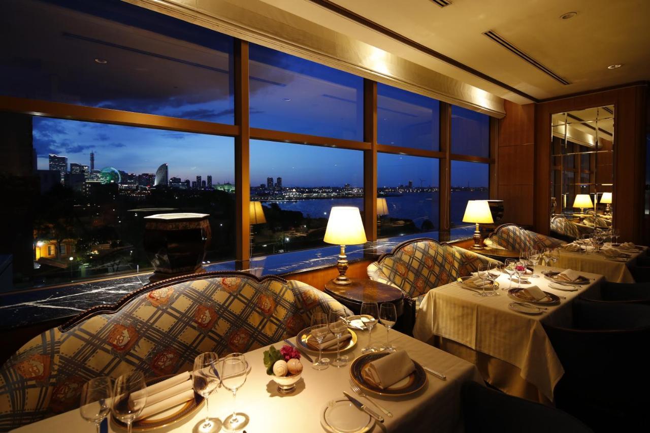 Hotel New Grand Йокогама Экстерьер фото Restaurant